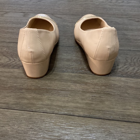 AK Anne Klein Flex Soft Pink Square Toe wedge Loafer | Size 9 - Picture 6 of 10